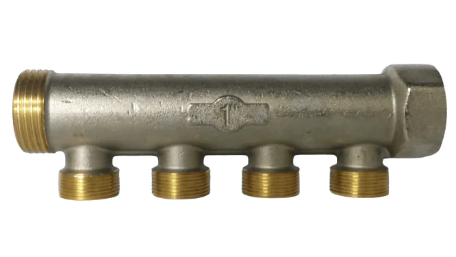 9014245105_Distr_1_Pol-rem.png Distribuidor Modular 4 Pontos 1 Polegada Emmeti - Imagem 1