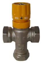 Válvula Misturadora Termostática para Água Sanitária de Instalação Solar 3/4 Polegada Fêmea Emmeti - Imagem 2