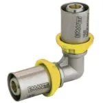 Cotovelo para Gás 20 mm Prensar Emmeti