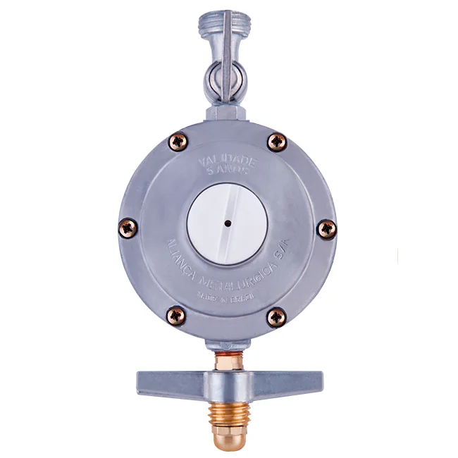 Regulador para Gás Residencial GD 2 KG/H para Flexível 1/2 Polegada - Imagem 1
