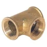 Tê Latão de 3/4 Polegada - Imagem 2