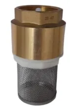 Válvula Fundo de Poço com Tela Inox 1.1/4 Polegada Emmeti
