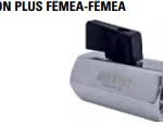 Válvula Esfera Micro Fêmea/Fêmea 1/4 Polegada Água/Ar Sfera Emmeti