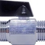 Válvula Esfera Micro Macho/Macho 3/8 Polegada Água-Ar Sfera Emmeti