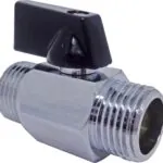 Válvula Esfera Micro Macho/Macho1/2 Polegada Água/Ar Sfera Emmeti