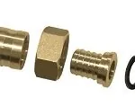 Conector Móvel Curta Pex 16 mm x 1/2 Polegada Emmeti