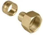 Conector Fixa Fêmea Pex 20 mm x 1/2 Polegada Emmeti