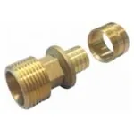 Conector Fixo Macho Longa Pex 20 mm x 3/4 Polegada Emmeti