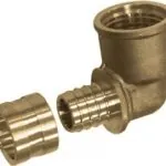 Cotovelo Fêmea Pex 16 mm x 1/2 Polegada Emmeti