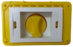 Válvula Esfera Gás Box de Embutir 3/4 Polegada Macho/Macho Emmeti - Imagem 2