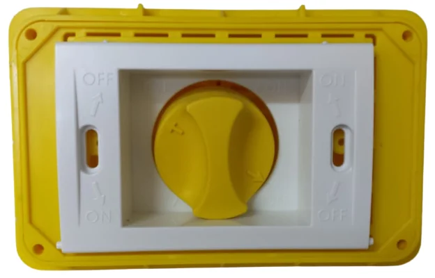 Válvula Esfera Gás Box de Embutir 3/4 Polegada Macho/Macho Emmeti - Imagem 2