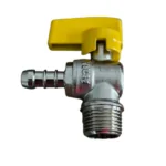 Válvula 90º para Gás Macho 1/2" x Espigão Astra