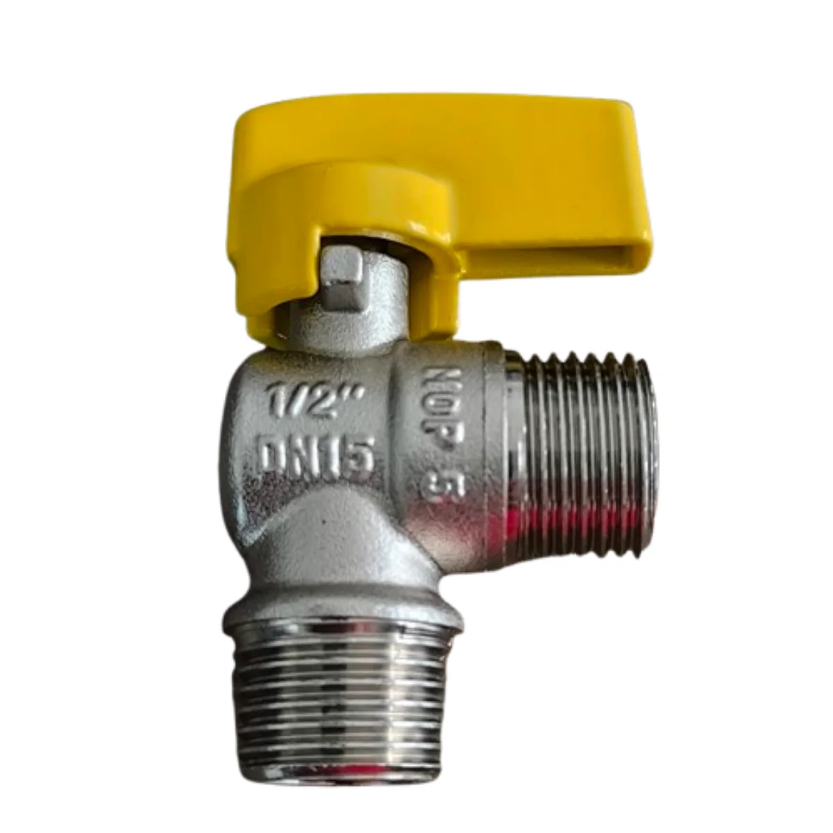 Válvula 90º para Gás Macho x Macho 1/2" Astra - Imagem 1