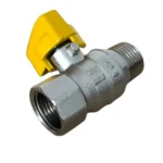 Válvula Reta para Gás Macho x Fêmea 1/2" Astra