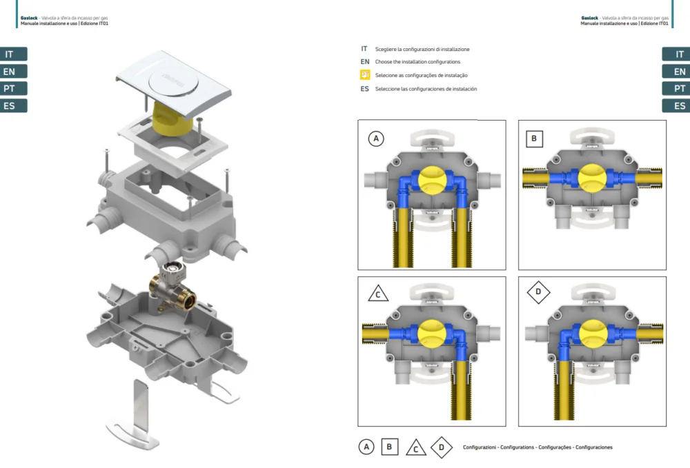 Válvula Esfera GasLock 3/4" Emmeti - Imagem 3