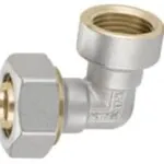 Cotovelo Fêmea Água Eco 16 mm x 1/2 Polegada Emmeti