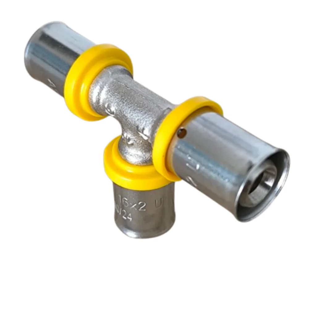 Tê Prensar para Gás 16 x 16 x 16 mm Astra - Imagem 2
