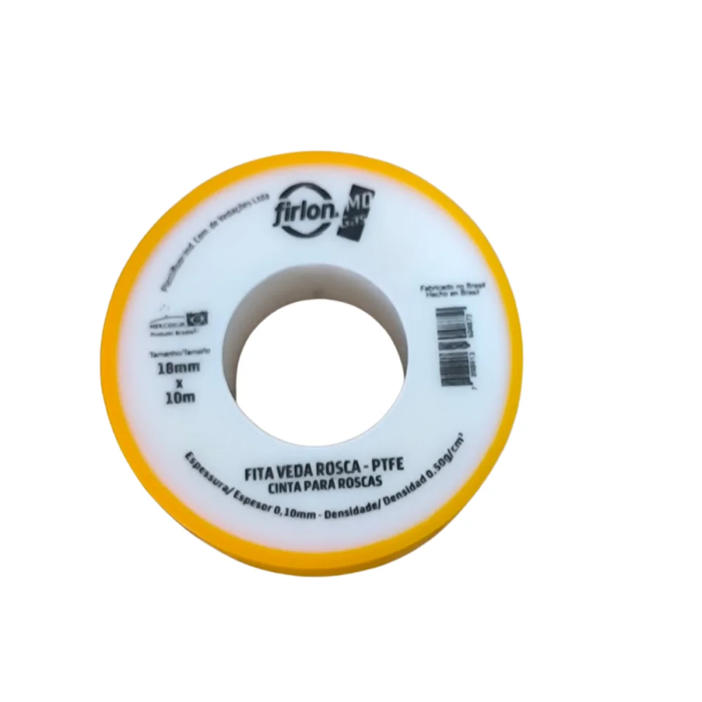 Fita Veda Rosca Gás 18mm x 10mt - Imagem 4