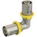 Cotovelo para Gás 16 mm Prensar Emmeti