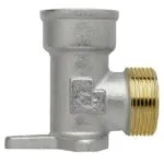 Cotovelo Fêmea com Flange 16/20 mm x 3/4 Polegada Roscar Emmeti