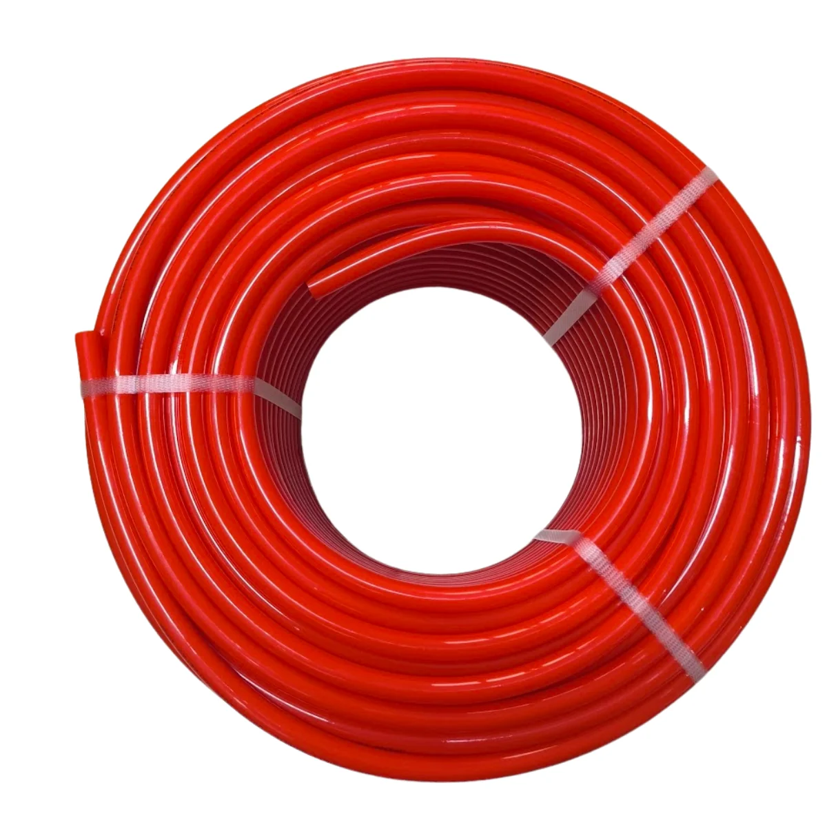 Tubo Pex 20mm Vermelho Pert Monocamada para Água Emmeti - Imagem 1