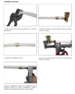 Tubo Pex 20mm Vermelho Pert Monocamada para Água Emmeti - Imagem 6