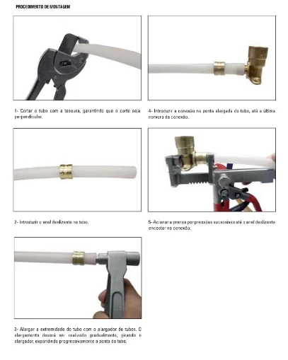 Tubo Pex 20mm Vermelho Pert Monocamada para Água Emmeti - Imagem 6