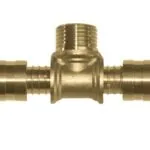 Tê com Saída Macho 16mm x 1/2" Astra