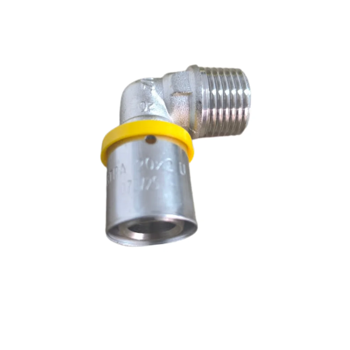 Cotovelo Pex Gás com Rosca Macho 1/2" x 20mm Astra - Imagem 1