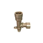Cotovelo Pex Agua com Base Fixa Corpo Extra Longo 16mm x 1/2"
