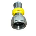 Conector Fêmea Móvel para Gás 20 mm x 1/2 Polegada Prensar Sfera - Imagem 4