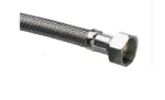 Engate Flexível com Trama em Aço Inox 1/2 Polegada F/F 40 cm Emmeti - Imagem 3